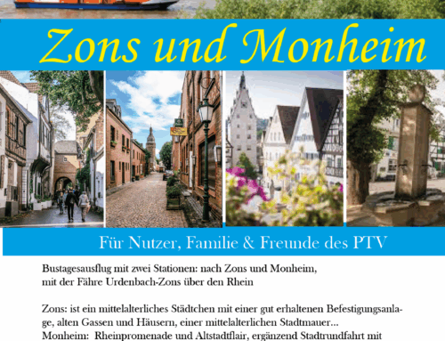 Bustour nach Zons und Monheim